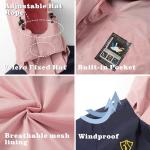 Women's Lightweight Waterproof Rain Jacket with Hood