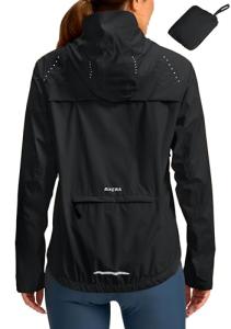 Bikewa Women's Waterproof Cycling Windbreaker Jacket