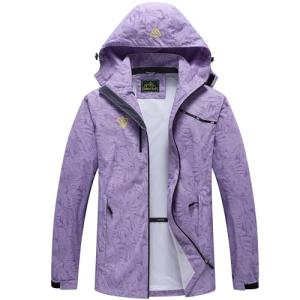 Women's Lightweight Waterproof Rain Jacket with Hood
