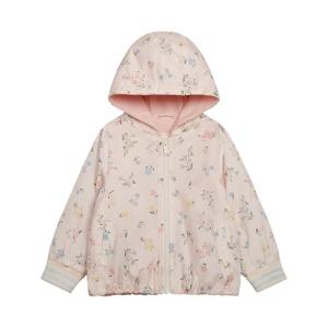 Carter's Girls' Pink Floral Windbreaker Jacket