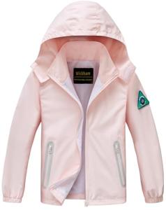 Kids Lightweight Waterproof Rain Jacket with Hood