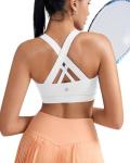 Criss-Cross Back Sports Bra for Women