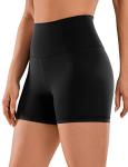 CRZ YOGA Women's High Waist Biker Shorts