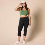 Amazon Essentials Women's High Rise Capri Leggings