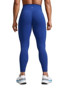 High Waisted Scrunch Butt Workout Leggings - Blue