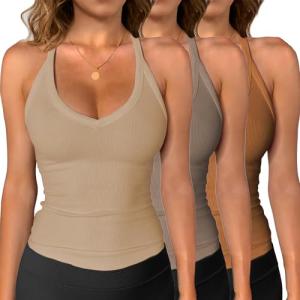 iGENJUN Women’s Racerback Yoga Tank Tops