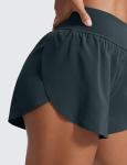 Women’s High Waisted Dolphin Running Shorts - 3