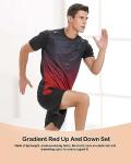 Men's Workout Shirt Sets - 3 Pack Activewear