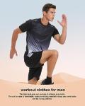 Men's Workout Shirt Sets - 3 Pack Activewear