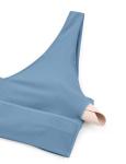 CRZ YOGA Women's V-Neck Longline Sports Bra