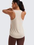 CRZ YOGA Women’s Pima Cotton Workout Tank Top