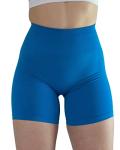 Women’s Seamless Scrunch Workout Shorts - Diva Blue