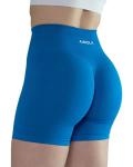 Women’s Seamless Scrunch Workout Shorts - Diva Blue