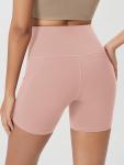 ODODOS High Waist 5" Biker Shorts with Pockets