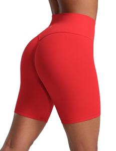 CRZ YOGA Scrunch Butt High Waist Biker Shorts