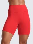 CRZ YOGA Scrunch Butt High Waist Biker Shorts