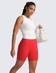 CRZ YOGA Scrunch Butt High Waist Biker Shorts