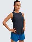 CRZ YOGA Lightweight High Neck Racerback Tank Top