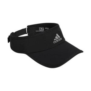 adidas Women's Superlite Sport Visor Hat, Black/Silver