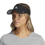 adidas Women's Superlite Sport Visor Hat, Black/Silver