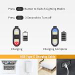 Rechargeable Clip-On Running Safety Flashlight