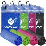 YQXCC Cooling Towels 4-Pack for Sports and Gym