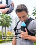 Adjustable Running Hydration Vest with Soft Flask