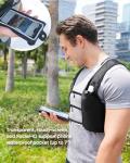 Adjustable Running Hydration Vest with Soft Flask