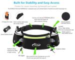 AiRunTech Hydration Running Belt with Water Bottle