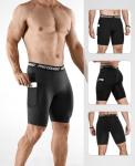 Niksa Men’s Compression Shorts with Pocket - 2/4 Pack