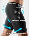 Niksa Men’s Compression Shorts with Pocket - 2/4 Pack