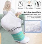 Women's Cushioned Comfort Running Ankle Socks - 5 Pairs