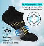 Women's Cushioned Comfort Running Ankle Socks - 5 Pairs