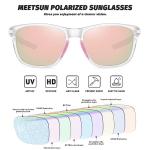MEETSUN UV400 Polarized Sports Sunglasses for All