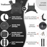 Lightweight Running Chest Pack with Phone Holder