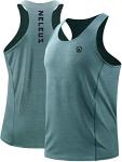 NELEUS Men's 3 Pack Dry Fit Running Tanks