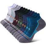 Men's Cushioned Ankle Running Socks - 6 Pairs