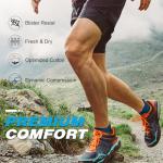 Men's Cushioned Ankle Running Socks - 6 Pairs