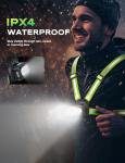 Viccux High-Visibility Running Lights with Reflective Vest