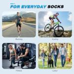 Men's Cushioned Ankle Running Socks - 6 Pairs