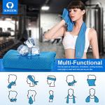 Sukeen Cooling Towel 4 Pack for Sports and Workouts