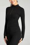 Lightweight Zip-Up Track Jacket for Women