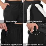 Men's 2-in-1 Lightweight Gym Running Shorts - 3 Pack