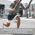Men's 2-in-1 Lightweight Gym Running Shorts - 3 Pack