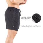 Men's 5" Quick Dry Workout Shorts 2 Pack