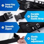UShake Adjustable Slim Running Belt for Phones