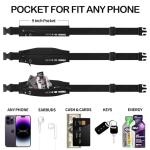 UShake Adjustable Slim Running Belt for Phones
