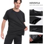 HovSiyla Men's 5 Pack Dry Fit Running Shirts