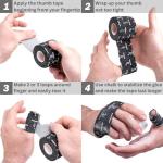 Premium Weightlifting Thumb Tape - 3 Rolls