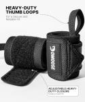 DMoose Wrist Straps for Weightlifting with Support